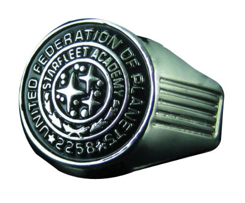 QMX Star Trek 2009 Movie Starfleet Academy Class Ring Replica