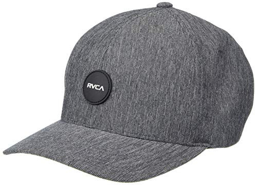 RVCA Shane Flexfit Hat Brown Small Medium