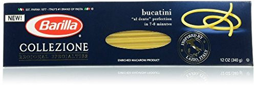 Barilla Collezione Pasta Bucatini 12 Ounce Pack of 4 Barilla Collezione Pasta Bucatini 12 Ounce Pack of 4