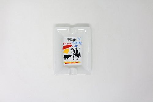 Laie - Pablo Picasso - Ceramic Ash Tray - Toros y Toreros 1961 - 4_72 x 3_75 W x 1H