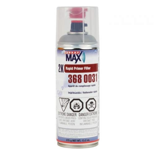 U_S_ Chemical   Plastics 2K Rapid Primer Filler Gray USC-3680031