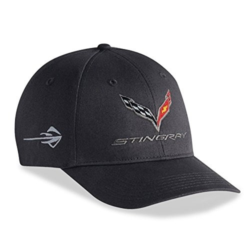 C7 Corvette Stingray - Chino Cap Embroidered  Charcoal