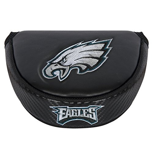 NFL Black Mallet Putter Cover Philadelphia Eagles