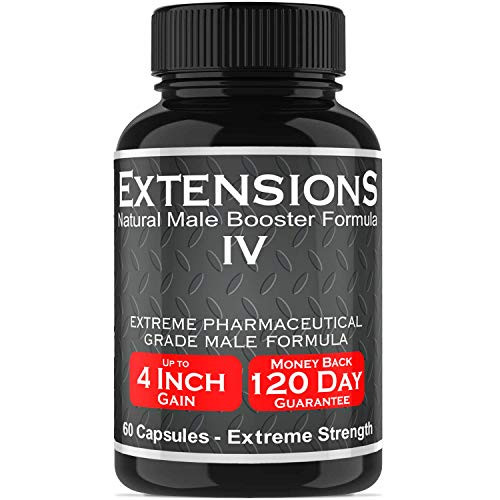 PherLuv Extensions IV Testosterone Enlargement Booster Increases Energy Mood and Endurance All Natural Performance Supplement for Men