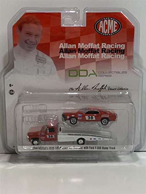 Greenlight 51269 1969 Trans Am Mustang Ford F-350 Ramp Truck Allan Moffat Racing 38 164 Scale Greenlight 51269 1969 Trans Am Mustang Ford F-350 Ramp Truck Allan Moffat Racing 38 164 Scale