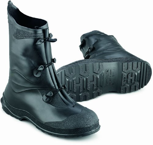 ONGUARD 89802 PVC Gator Shoe with Lug Outsole 12 Height Black Size Medium