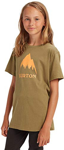 Burton Classic Mountain High T-Shirt Kids Sz XL Martini Olive