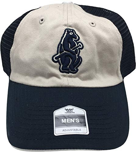 Fan Favorite Chicago Cubs Cooperstown 1914 Retro Two Tone Adult Adjustable Cap Hat