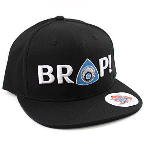 Rotary13B1 BRAP Baseball Cap - Flat Brim Black Hat