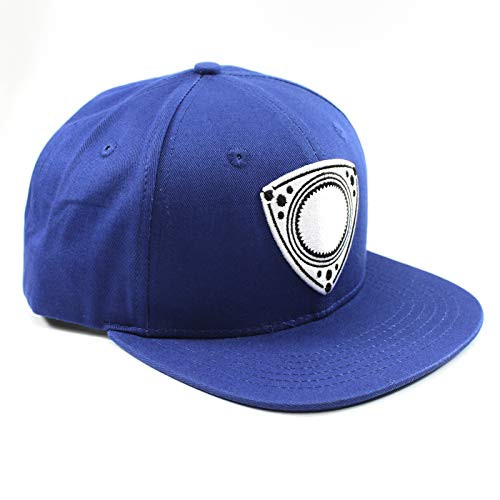 Rotor Logo Baseball Cap - Flat Brim Blue Hat Rotor Logo Baseball Cap - Flat Brim Blue Hat