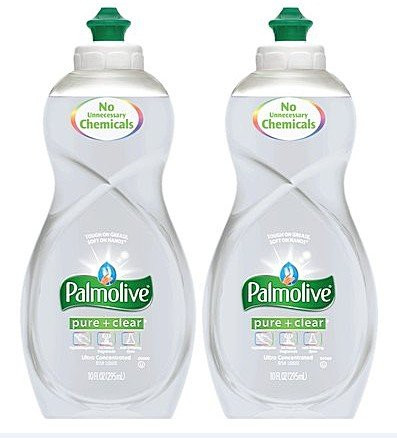 Palmolive Pure  Clear Concentrated Dish Washing Liquid 10 Fl Oz 2 pack
