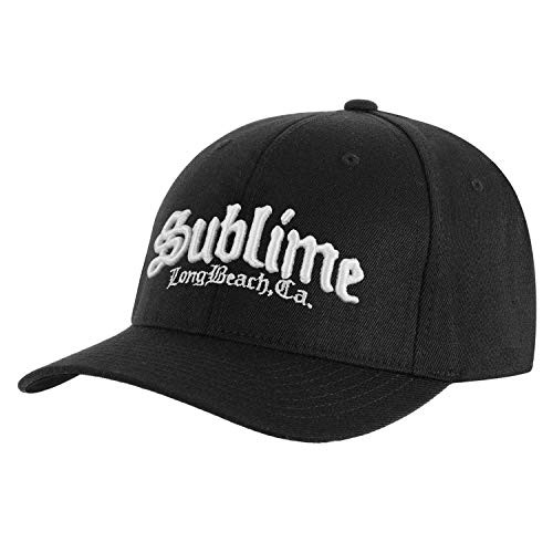 Sublime Mens CA Logo Baseball Cap Adjustable Black