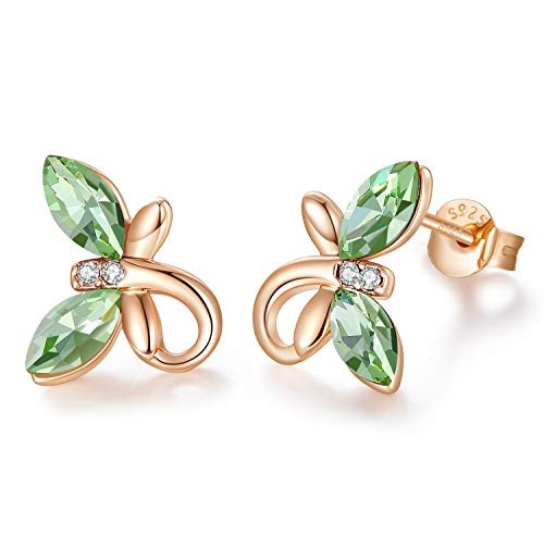 Birthstone Studs Earrings for Women 