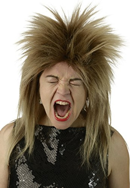 City Costume Wigs 80s Rocker Wig Tina Turner 70s 80s Rock Star Wig Mixed Brown Blonde Bowie Labyrinth Wig City Costume Wigs 80s Rocker Wig Tina Turner 70s 80s Rock Star Wig Mixed Brown Blonde Bowie Labyrinth Wig