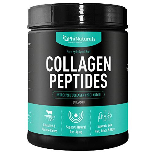 Hydrolyzed Collagen Peptides Protein Powder - Bovine Collagen Supplements - Kosher and Grass-Fed Beef - Non-GMO Keto Paleo Friendly - Anti-Aging Proteins - Made in The USA Unflavored Hydrolyzed Collagen Peptides Protein Powder - Bovine Collagen Supplements - Kosher and Grass-Fed Beef - Non-GMO Keto Paleo Friendly - Anti-Aging Proteins - Made in The USA Unflavored