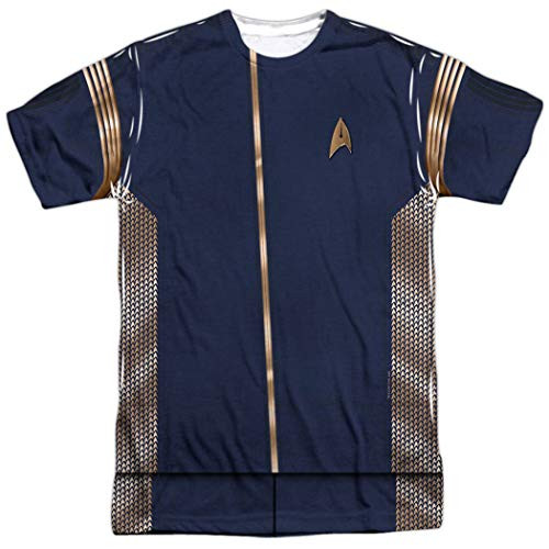 Popfunk Star Trek Discovery Command Uniform Adult Short Sleeve T Shirt Large