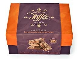English Toffee Candy - Gourmet Chocolate Almond - 8oz - by Nashville Toffee Company Dark Chocolate 12 lb