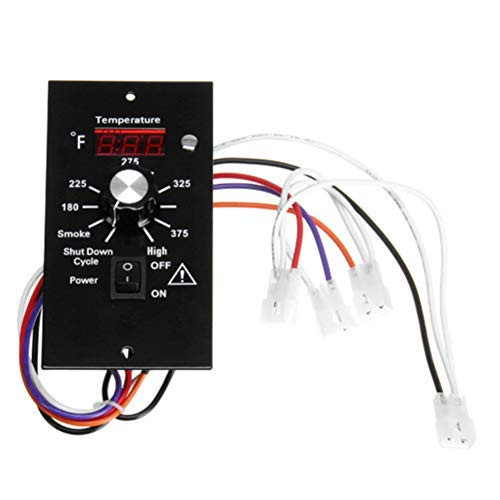 better18 Digital Thermostat Controller Board Kitchen Pellet Grill Accessories Tool Replacement Thermostat Kit Parts Digital Pro Controller for All Traeger
