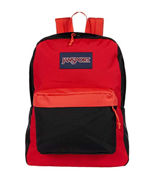 JanSport Superbreak One Red Block One Size