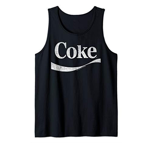 Coca-Cola Distressed Original Logo Tank Top