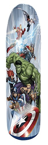 Hedstrom Avengers Bop Inflatable Punching Bag, 42", Red