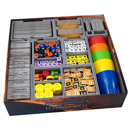 Folded Space Roll for The Galaxy and Expansions Board Game Box Inserts Organizer