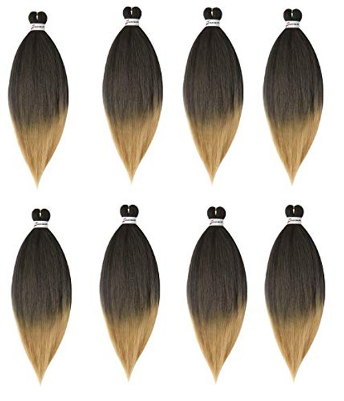 Ombre Pre-stretched Braiding Hair Itch Free Crochet Twist Hair Braids Yaki Texture EZ Crochet Braids Synthetic Hair Extension for Braids 8 Pack 26 inch 427 Ombre Pre-stretched Braiding Hair Itch Free Crochet Twist Hair Braids Yaki Texture EZ Crochet Braids Synthetic Hair Extension for Braids 8 Pack 26 inch 427