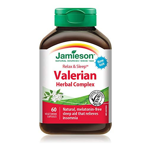 Jamieson Relax And Sleep Food Supplement 60 Capsules