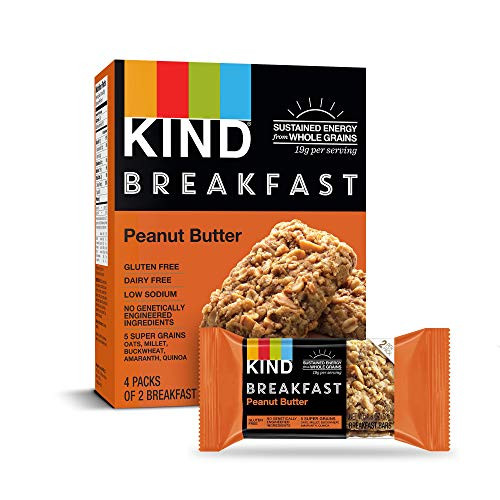 KIND Breakfast Bars Peanut Butter Gluten Free 1_8oz 16 Count