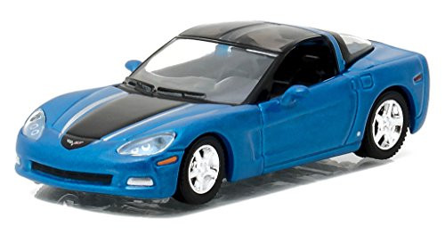 2012 Chevrolet Corvette C6 Supersonic Blue General Motors Collection Series 1 1/64 by Greenlight 27870 B