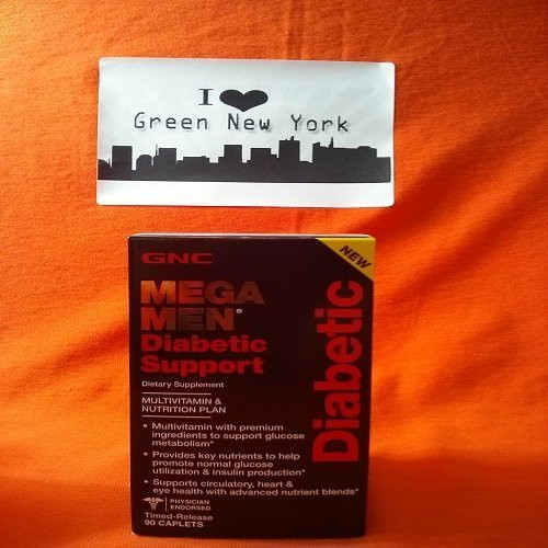 GNC Mega Men Diabetic Support 90 Caplets by GNC