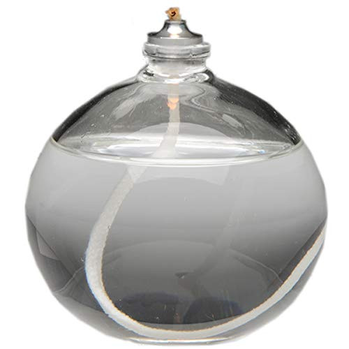 Firefly Refillable Liquid Bliss Round Glass Oil Candle - Sturdy Borosillicate Glass - Eco Friendly Firefly Refillable Liquid Bliss Round Glass Oil Candle - Sturdy Borosillicate Glass - Eco Friendly