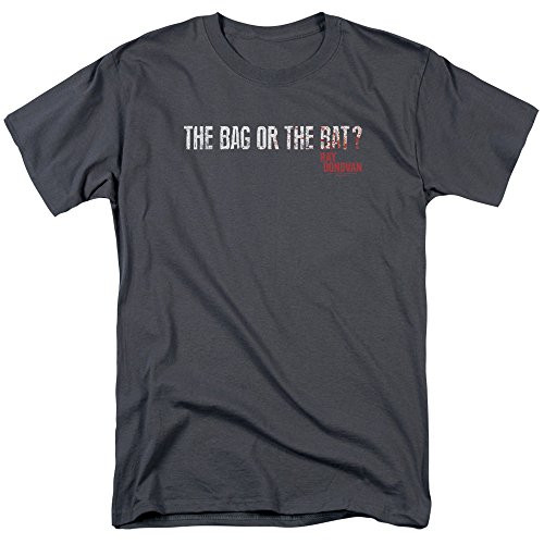 Sons of Gotham Ray Donovan - Bag Or Bat Adult Regular Fit T-Shirt S Gray