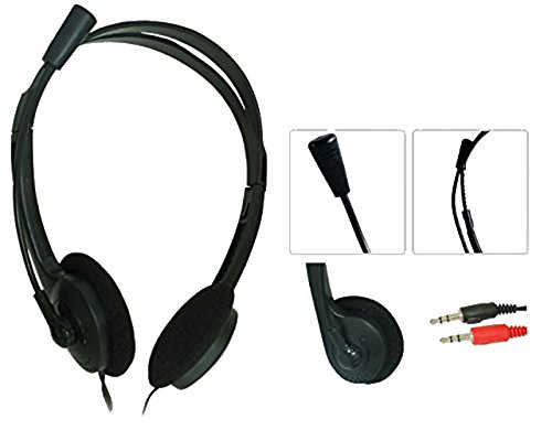 Multimedia Headset Stereo Headphones with Microphone by Atomic Market