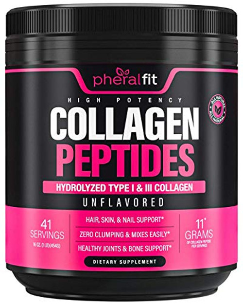 Collagen Peptides 454g - Grass Fed Collagen Powder - Multi Collagen Protein Powder - Bone Joint Collagen Hydrolysate - Vegan Keto Protein Powder - Hydrolyzed Collagen Supplement up to 41 Servings Collagen Peptides 454g - Grass Fed Collagen Powder - Multi Collagen Protein Powder - Bone Joint Collagen Hydrolysate - Vegan Keto Protein Powder - Hydrolyzed Collagen Supplement up to 41 Servings