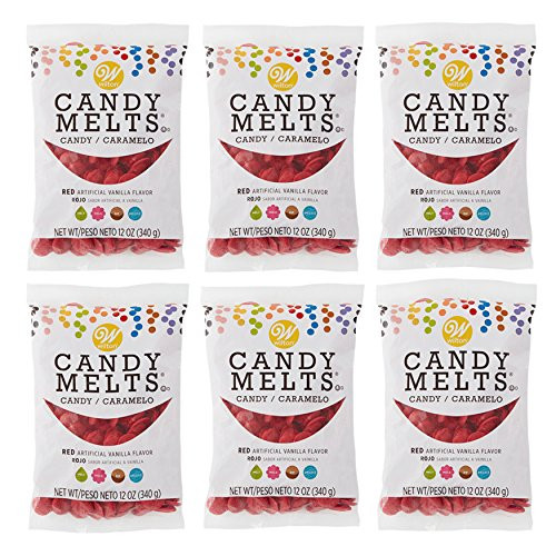 Wilton 12 oz_ Red Candy Melts Candy 6-Count