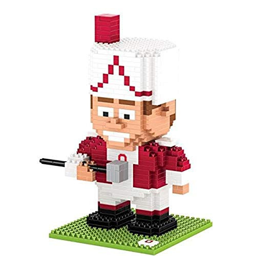 FOCO NCAA Ohio State Buckeyes Brxlz 3D Blocks Set - College Bandbrxlz 3D Blocks Set - College Band Major One Size