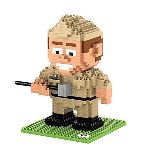 FOCO NCAA Texas A M Aggies Brxlz 3D Blocks Set - College Bandbrxlz 3D Blocks Set - College Band Major One Size