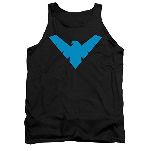 DC Comics Nightwing Logo - Batman Tank-Top Shirt Small