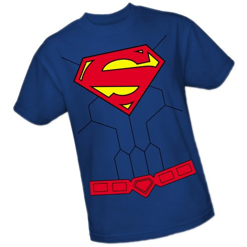 Superman Costume -- DC Comics - The New 52 Adult T-Shirt Medium Superman Costume -- DC Comics - The New 52 Adult T-Shirt Medium