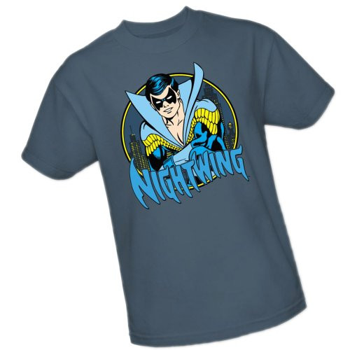 DC Comics Nightwing Adult T-Shirt X-Large Blue