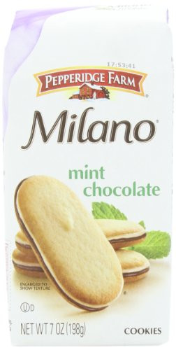 Pepperidge Farm Mint Milano Cookies 7-ounce pack of 4