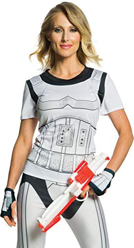 Rubies Star Wars Stormtrooper Rhinestone Adult Top L