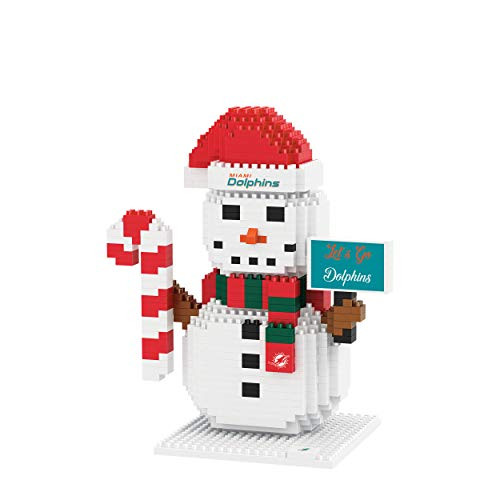 FOCO Miami Dolphins NFL BRXLZ Snowman one Size PZNFSM FOCO Miami Dolphins NFL BRXLZ Snowman one Size PZNFSM