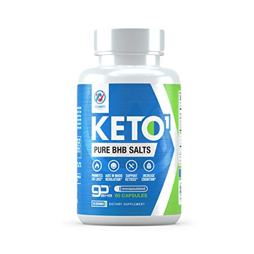 Keto BHB Exogenous Ketone Supplement - Beta Hydroxybutyrate Exogenous Ketones Salt Pills for Ketogenic Diet Weight Management Boost Energy Reduce Stress - 30 Servings Keto BHB Exogenous Ketone Supplement - Beta Hydroxybutyrate Exogenous Ketones Salt Pills for Ketogenic Diet Weight Management Boost Energy Reduce Stress - 30 Servings