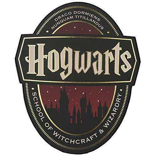 Open Road Brands Welcome to Hogwarts Harry Potter Wood Wall Decor