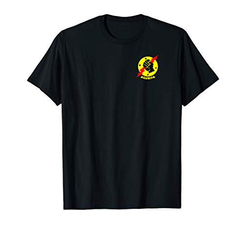 US Navy VFA-25 FA-18E The Fist of the Fleet Tail Art T-Shirt