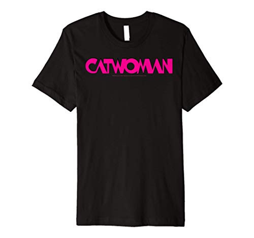 DC Comics Catwoman Simple Logo Premium T-Shirt