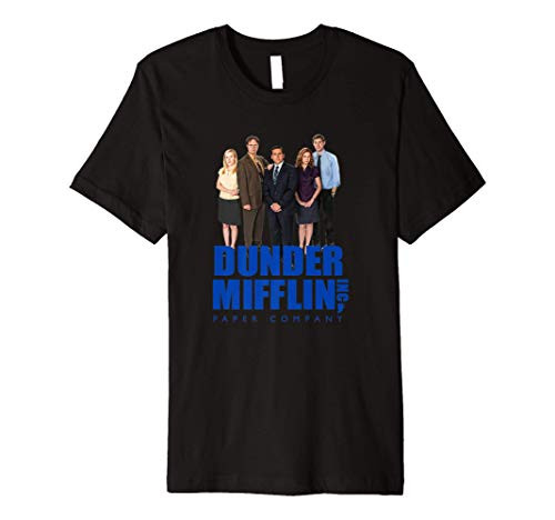 The Office Employees With Dunder Mifflin Logo Premium T-Shirt