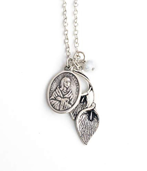 St Kateri Tekakwitha Catholic Confirmation Saint Necklace St Kateri Tekakwitha Catholic Confirmation Saint Necklace